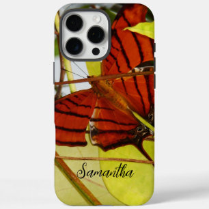 Foto van Cute Oranje and Black Swallow Tail butter iPhone 16 Pro Max Hoesje