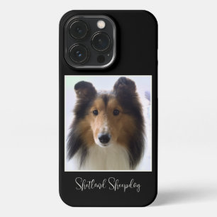 Foto van Cute Shetland Sheepdog iPhone 13 Pro Hoesje