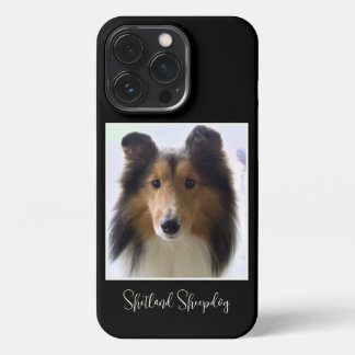 Foto van Cute Shetland Sheepdog iPhone 13 Pro Hoesje