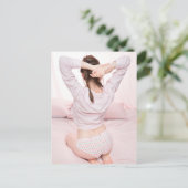 Foto van Cute Underwear model Briefkaart (Staand voorkant)