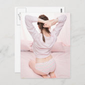 Foto van Cute Underwear model Briefkaart (Voorkant / Achterkant)