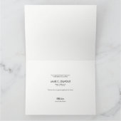 Foto van dankbare Baby geboorte Aankondiging Dank  (Binnen)