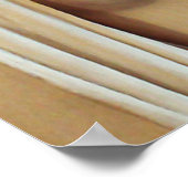 Foto van David's achterste print (Hoek)