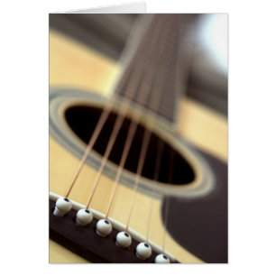 Foto van de akoestische gitaar closeup