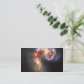 Foto van de Antennae Galaxies Visitekaartje (Staand voorkant)