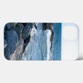 Foto van de Atlantische Oceaan met Crashing Waves Case-Mate iPhone Case (Achterkant (horizontaal))