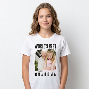 Foto van de Beste Oma van de Wereld T-shirt