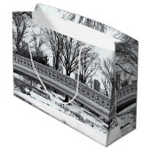 Foto van de boog van het centrale park groot cadeauzakje (Achterkant Gekanteld)