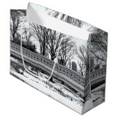 Foto van de boog van het centrale park groot cadeauzakje (Voorkant Gekanteld)