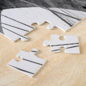 Foto van de Brooklyn Bridge in NYC Legpuzzel (Zijkant)