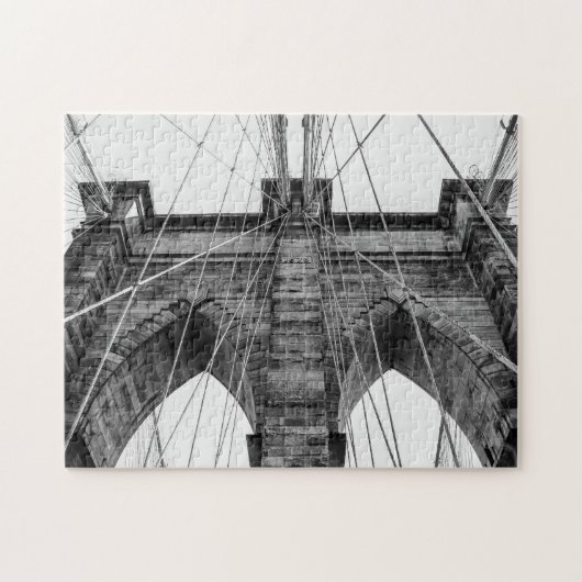 Foto van de Brooklyn Bridge in NYC Legpuzzel (Horizontaal)