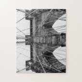 Foto van de Brooklyn Bridge in NYC Legpuzzel (Verticaal)