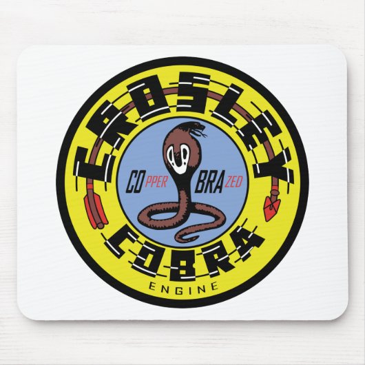 Foto van de Crosley Cobra Engine  bord Muismat (Voorkant)