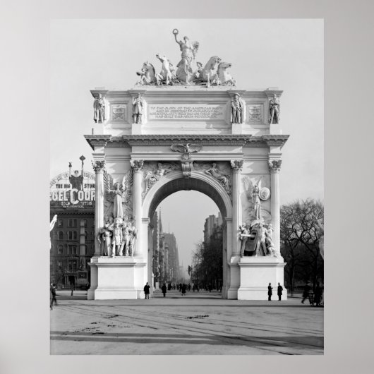 Foto van de  Dewey Arch (1900) Poster (Voorkant)