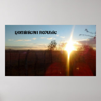Foto van de Dominicaanse Republiek / poster