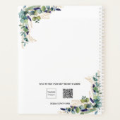 Foto van de familie Eucalyptus greenery 2023 Planner (Achterkant)