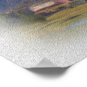 Foto van de fontein in Fountain Hills, Az Poster (Hoek)