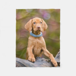 Foto van de Hongaarse Vizsla Dog Puppy Fleece Deken
