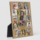 Foto van de middelbare school Collage Rustic Burla Fotoplaat (Zijkant)