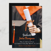 Foto van de middelbare school of de universiteit A Kaart (Voorkant / Achterkant)