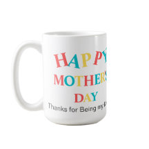 Foto van de moderne Colorful Happy Mothers Day
