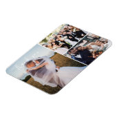 Foto van de moderne drie huwelijksdag Hartelijk da Magneet (Linkerzijde)