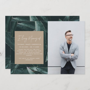 Foto van de moderne elegante grief-herinnering