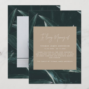 Foto van de moderne elegante rouwfoto