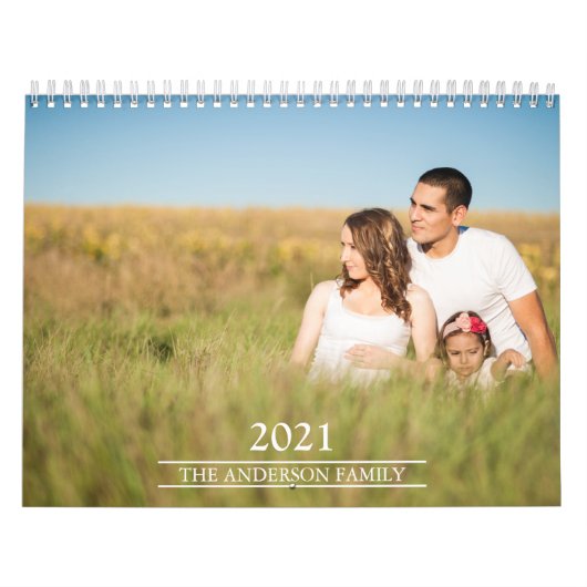 Foto van de moderne familie 2023 kalender (Hoes)