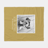 Foto van de moderne Gold Merry One Fleece Deken (Voorkant (Horizontaal))