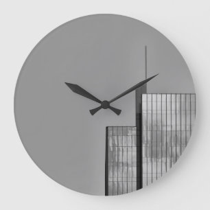 Foto van de moderne, moderne stedelijke architectu grote klok