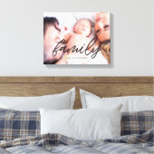 Foto van de moderne typografie canvas afdruk (Insitu (Slaapkamer))