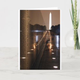 Foto van de Muur van de Veteranen van Vietnam de Kaart