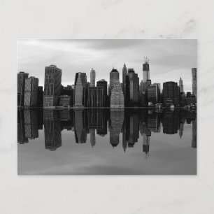 Foto van de New York City Skyline Landscape Briefkaart
