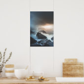 foto van de Noorse Seascape Poster (Keuken)