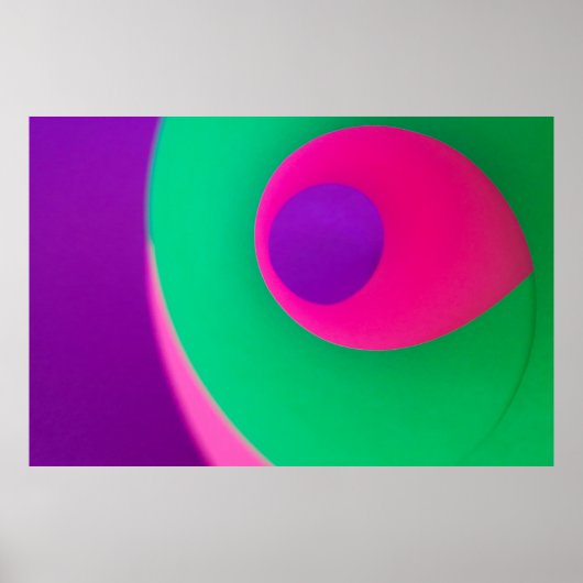 Foto van de optische illusie poster (Voorkant)