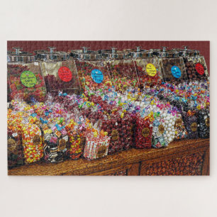Foto van de oude Fashioned Snoep Store Legpuzzel