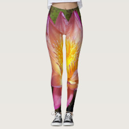 Foto van de roze waterLily Leggings