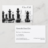 Foto van de schoorsteenschrander - Visitekaartje (Voorkant / Achterkant)