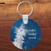 Foto van de sleutelhanger van sneeuwvlokken (Voorkant)