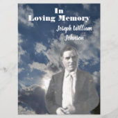 Foto van de Sun and Clouds Memorial Service | cita Programma (Voorkant)