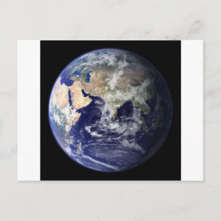 Foto van de Terre - Hémisphère Est Briefkaart