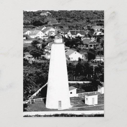 Foto van de  vuurtoren van Ocracoke Briefkaart (Voorkant)