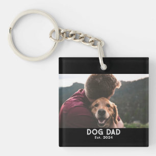 Foto van Dog Dad Established Sleutelhanger