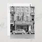 Foto van  drankje briefkaart (Voorkant / Achterkant)