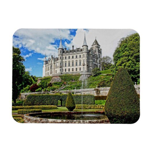 Foto van Dunrobin castle Magneet (Horizontaal)