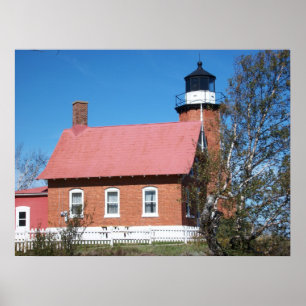 Foto van Eagle Harbor Lighthouse Poster