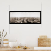 Foto van Early Boston Panview 1894 Poster (Keuken)