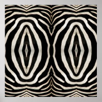 Foto van een echte Zebra-ingang