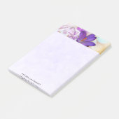 Foto van een Paarse Lente Crocus Post-it® Notes (Schuin)